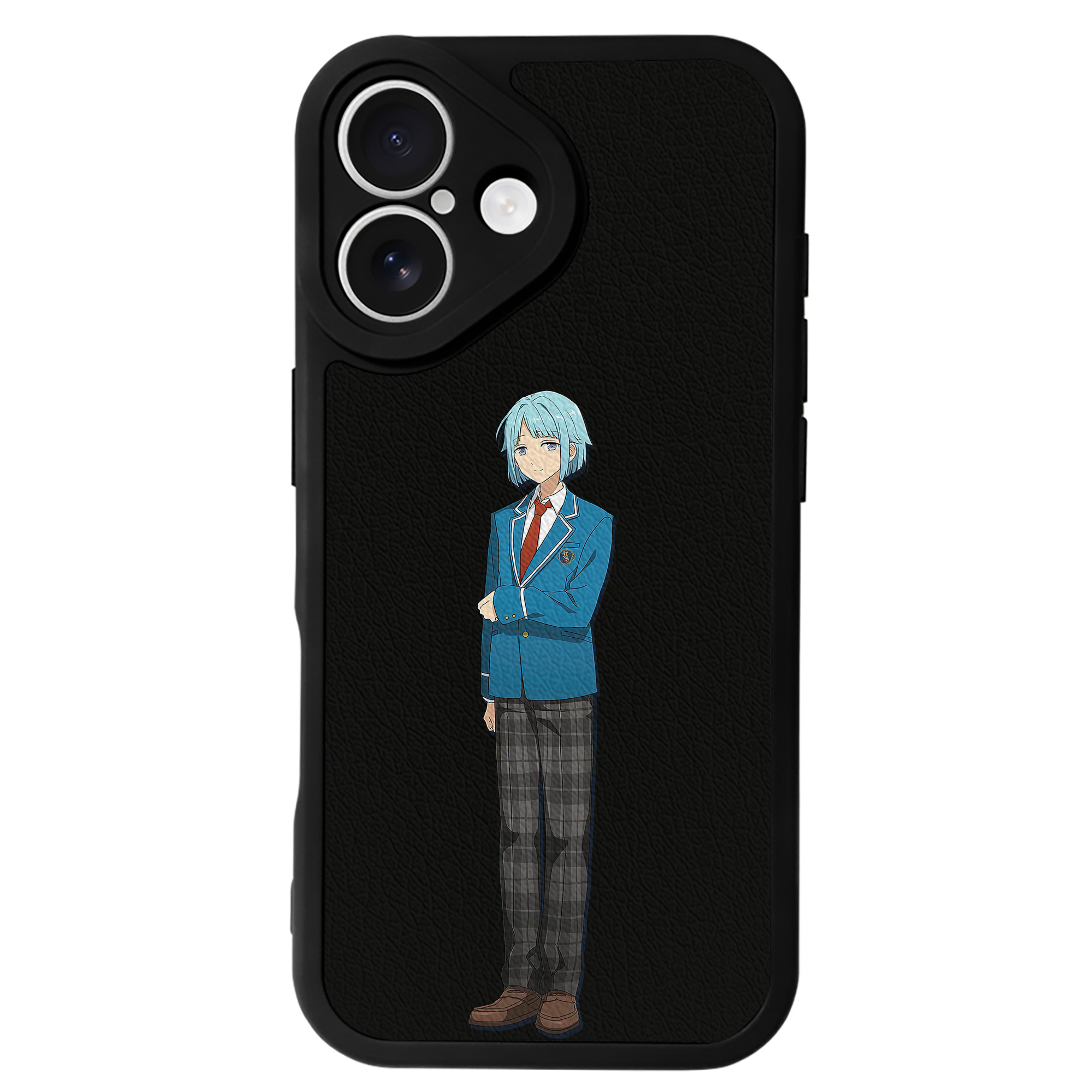 （画像用） あんさんぶるスターズ! Ensemble Stars 【iPhone 16シリーズ対応】シリコンスマホケース（レザー調） 材質：シリコン